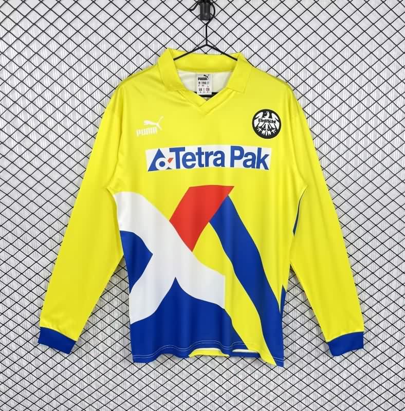 AAA(Thailand) Frankfurt 1993/96 Away Retro Long Sleeve Soccer Jersey