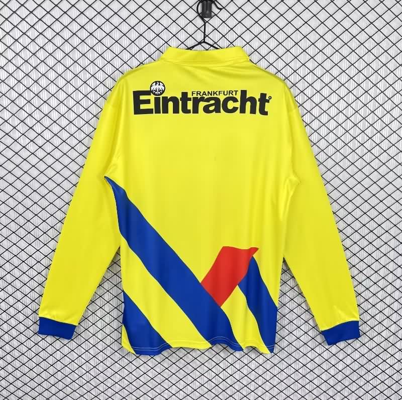 AAA(Thailand) Frankfurt 1993/96 Away Retro Long Sleeve Soccer Jersey