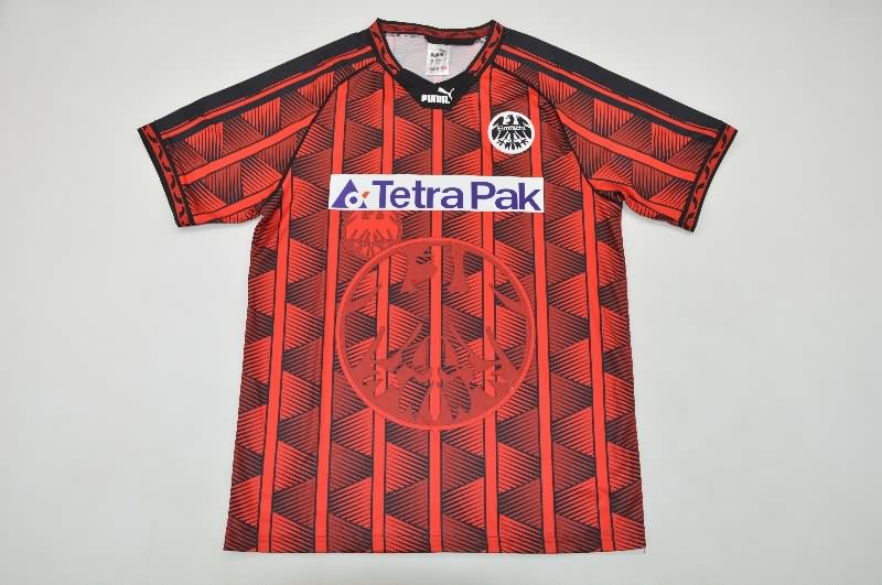 AAA(Thailand) Frankfurt 1995/96 Home Retro Soccer Jersey AAA(Thailand) Frankfurt 1995/96 Home Retro Soccer Jersey
