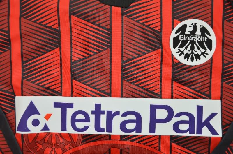 AAA(Thailand) Frankfurt 1995/96 Home Retro Long Sleeve Soccer Jersey