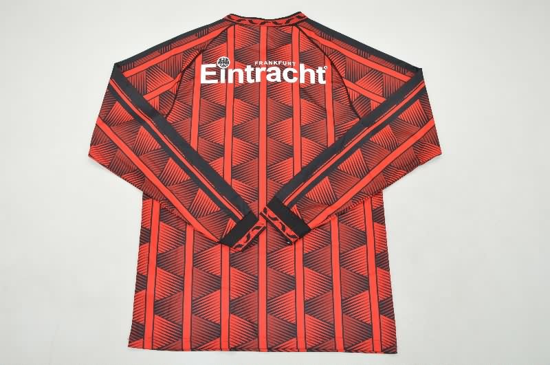 AAA(Thailand) Frankfurt 1995/96 Home Retro Long Sleeve Soccer Jersey