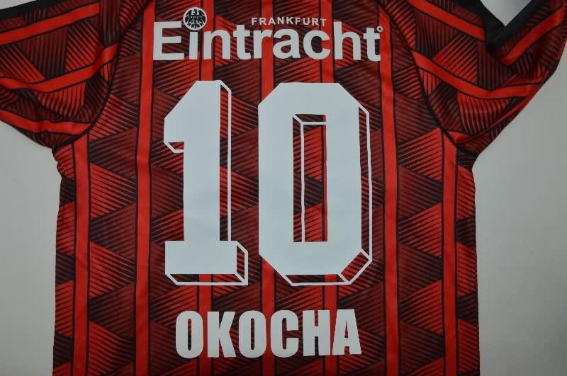 AAA(Thailand) Frankfurt 1995/96 Home Retro Long Sleeve Soccer Jersey