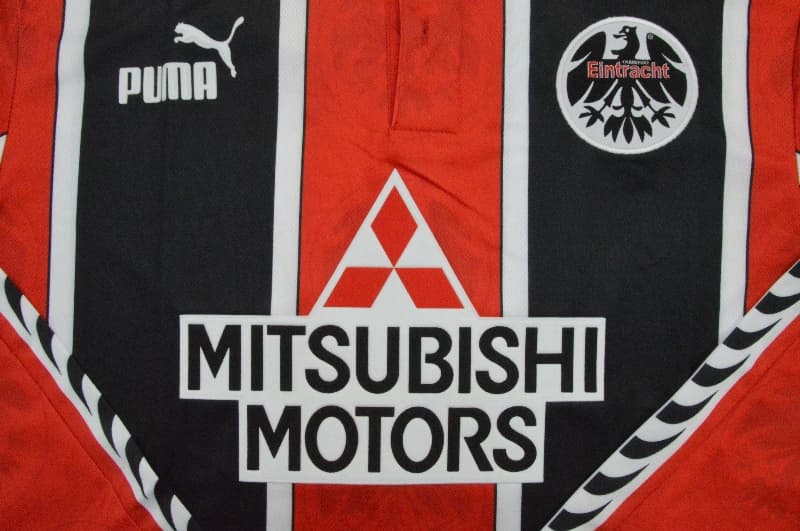 AAA(Thailand) Frankfurt 1996/97 Home Retro Long Sleeve Soccer Jersey