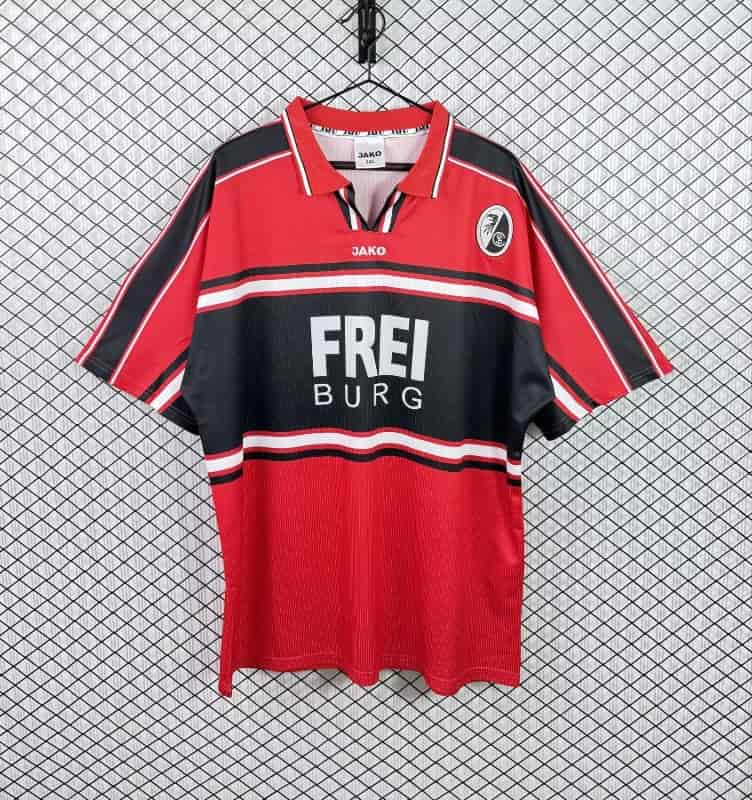 AAA(Thailand) Freiburg 2000/01 Home Retro Soccer Jersey