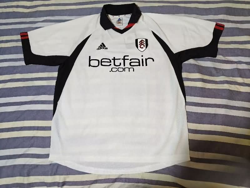 AAA(Thailand) Fulham 2002/03 Home Retro Soccer Jersey