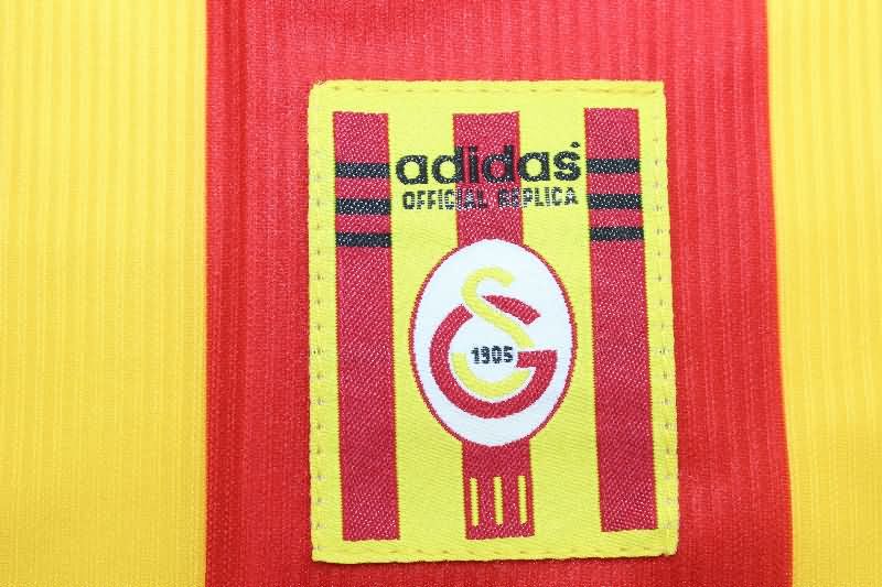 AAA(Thailand) Galatasaray 1999/00 Home Long Sleeve Retro Soccer Jersey