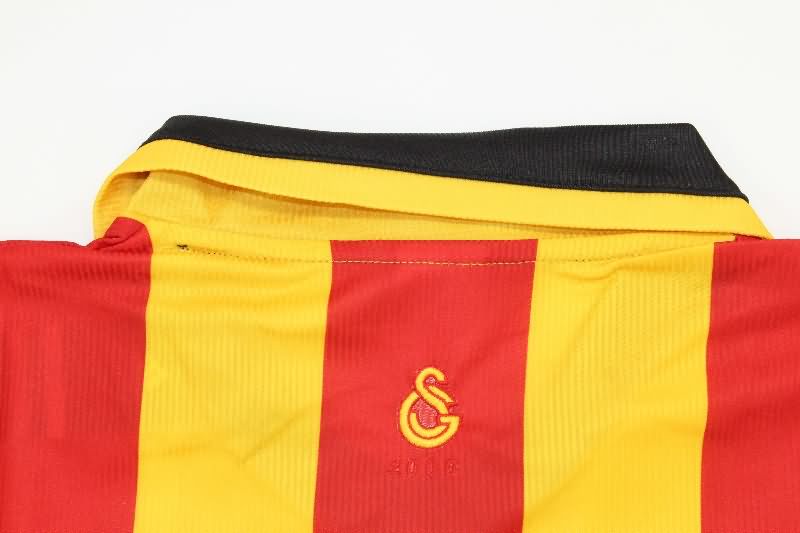 AAA(Thailand) Galatasaray 1999/00 Home Long Sleeve Retro Soccer Jersey