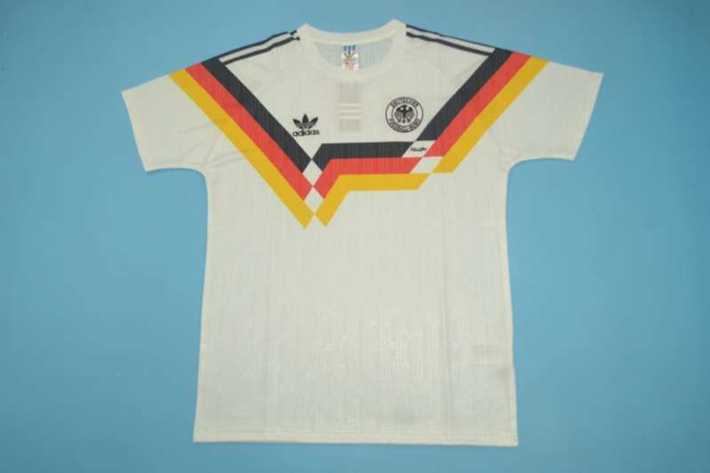 AAA(Thailand) Germany 1990 Home Retro Soccer Jersey