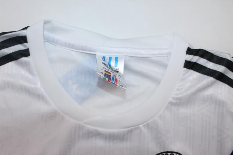 AAA(Thailand) Germany 1990 EURO Home Long Sleeve Retro Soccer Jersey