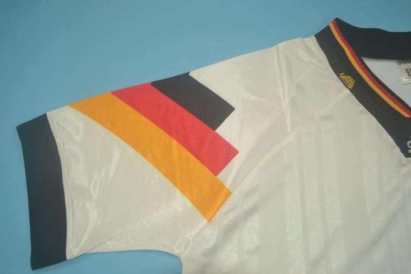 AAA(Thailand) Germany 1992 Home Retro Soccer Jersey
