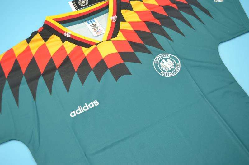 AAA(Thailand) Germany 1994 Away Retro Soccer Jersey