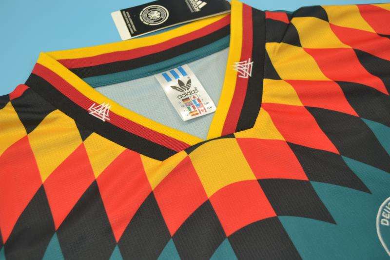 AAA(Thailand) Germany 1994 Away Retro Soccer Jersey