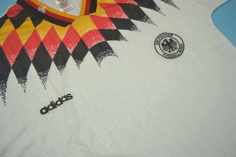 AAA(Thailand) Germany 1994 Home Retro Soccer Jersey