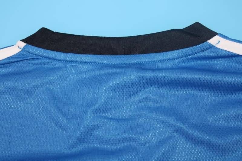 AAA(Thailand) Germany 2002 Goalkeeper Black Blue Long Retro Soccer Jersey