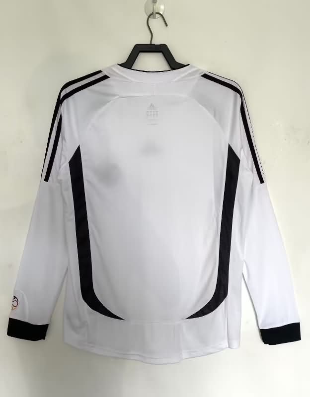 AAA(Thailand) Germany 2006 Home Long Sleeve Retro Soccer Jersey