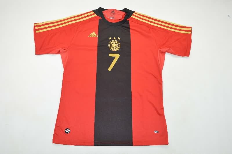 AAA(Thailand) Germany 2008 Away Retro Soccer Jersey