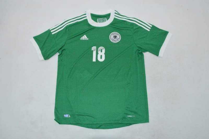 AAA(Thailand) Germany 2012 Away Retro Soccer Jersey