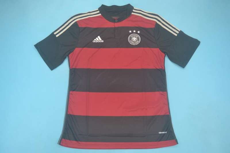 AAA(Thailand) Germany 2014 Away Retro Soccer Jersey