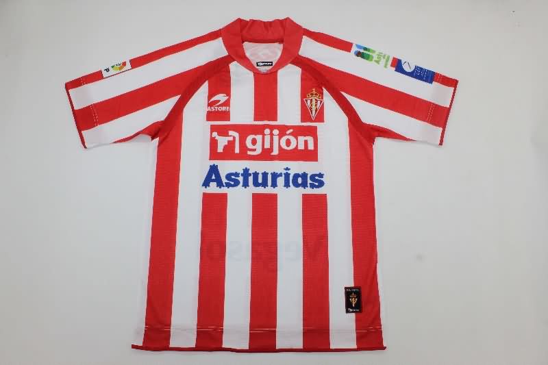 AAA(Thailand) Gijon 2008/09 Home Retro Soccer Jersey