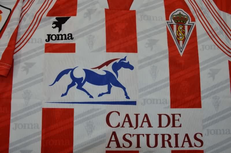 AAA(Thailand) Gijon 1995/96 Home Retro Soccer Jersey