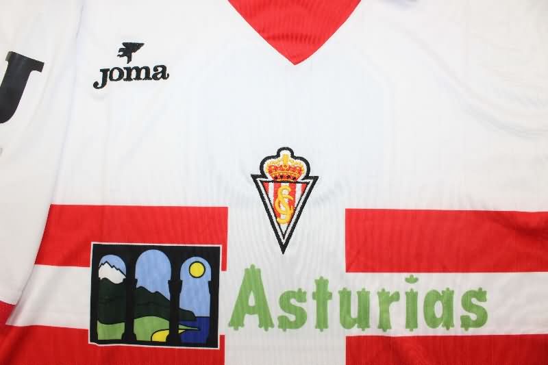 AAA(Thailand) Gijon 1996/97 Away Retro Soccer Jersey