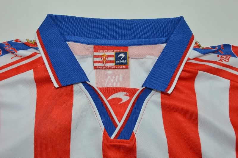 AAA(Thailand) Gijon 1999/00 Home Retro Soccer Jersey