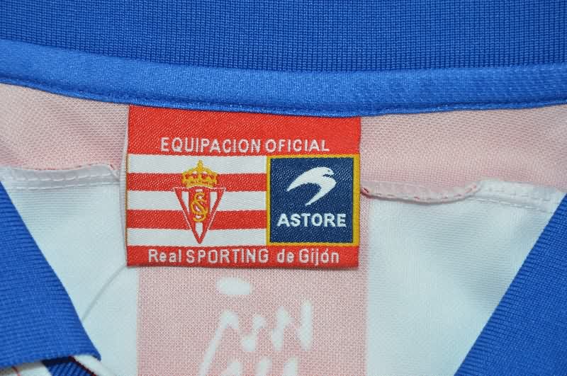 AAA(Thailand) Gijon 1999/00 Home Retro Soccer Jersey