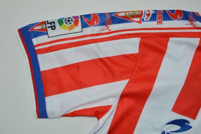 AAA(Thailand) Gijon 1999/00 Home Retro Soccer Jersey