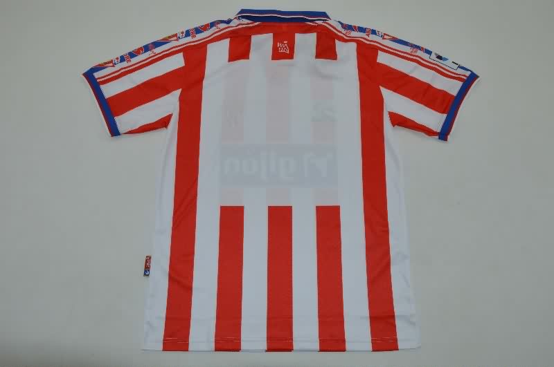 AAA(Thailand) Gijon 1999/00 Home Retro Soccer Jersey