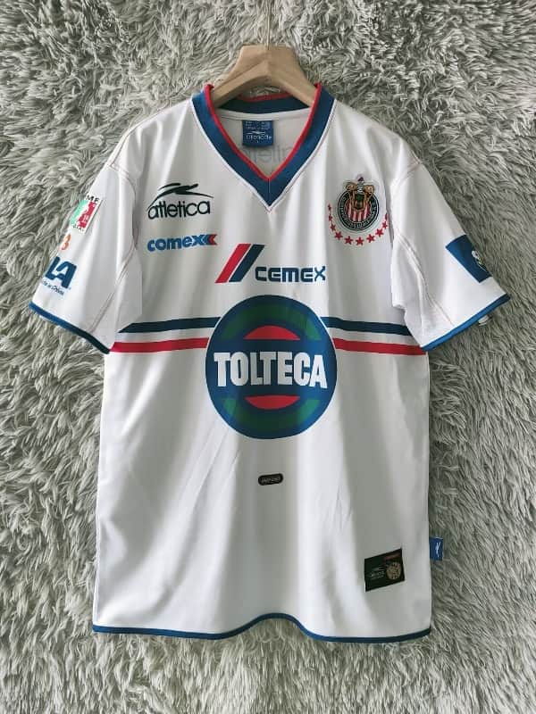 AAA(Thailand) Guadalajara 2001/02 Away Retro Soccer Jersey