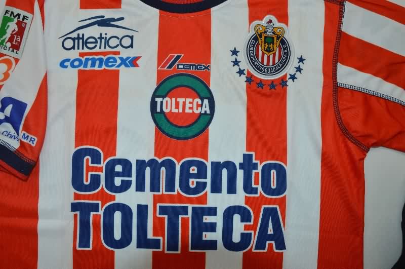 AAA(Thailand) Guadalajara 2002/03 Home Retro Soccer Jersey