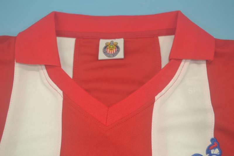 AAA(Thailand) Guadalajara 1960 Home Retro Soccer Jersey(L/S)