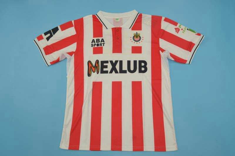 AAA(Thailand) Guadalajara 1997 Home Retro Soccer Jersey