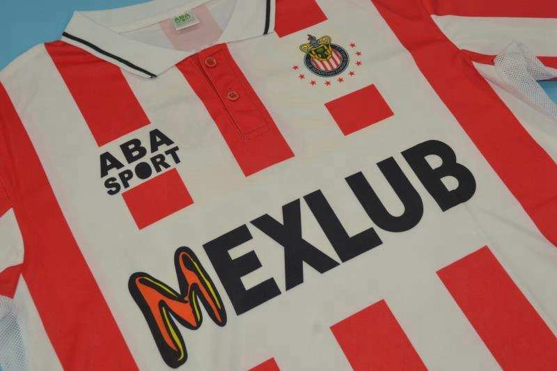 AAA(Thailand) Guadalajara 1997 Home Retro Soccer Jersey