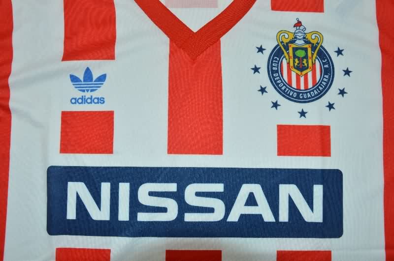 AAA(Thailand) Guadalajara 1990/91 Home Retro Soccer Jersey