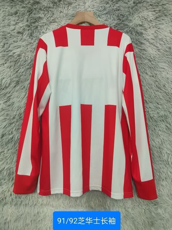 AAA(Thailand) Guadalajara 1991/92 Home Retro Long Sleeve Soccer Jersey