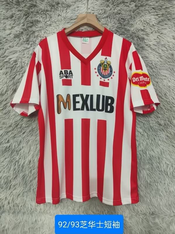 AAA(Thailand) Guadalajara 1992/93 Home Retro Soccer Jersey