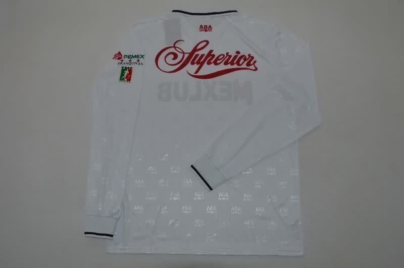 AAA(Thailand) Guadalajara 1994/96 Away Long Sleeve Retro Soccer Jersey