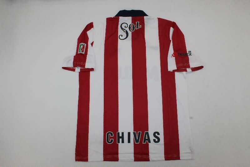 AAA(Thailand) Guadalajara 1997/98 Home Retro Soccer Jersey 02