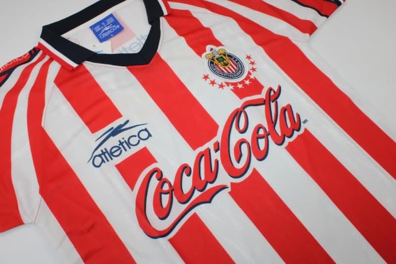 AAA(Thailand) Guadalajara 1998/99 Home Retro Soccer Jersey