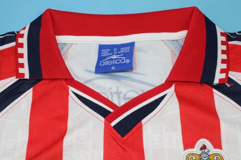 AAA(Thailand) Guadalajara 1999/00 Home Retro Soccer Jersey