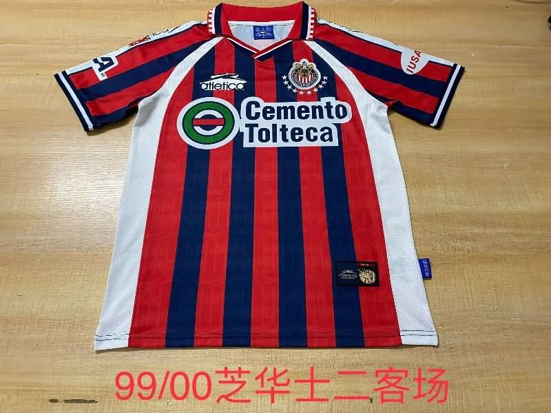 AAA(Thailand) Guadalajara 1999/00 Third Retro Soccer Jersey