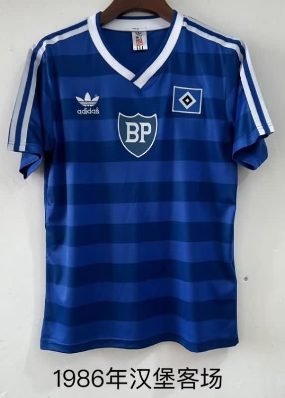 AAA(Thailand) Hamburger SV 1986/87 Away Retro Soccer Jersey