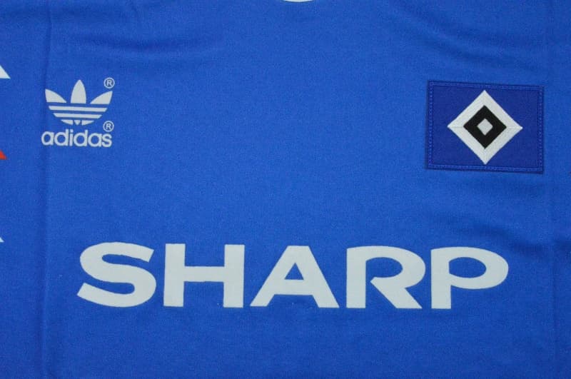 AAA(Thailand) Hamburger SV 1990/91 Away Retro Soccer Jersey