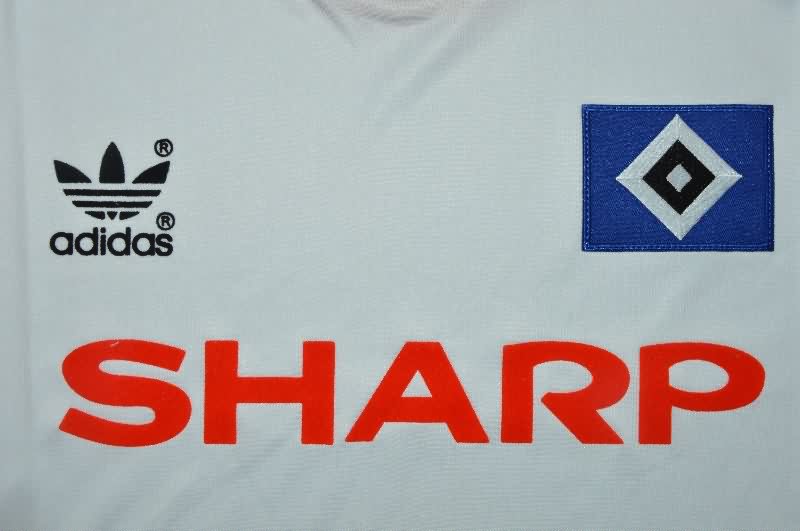 AAA(Thailand) Hamburger SV 1990/91 Home Retro Soccer Jersey