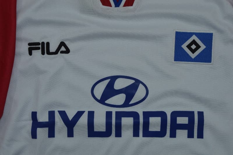 AAA(Thailand) Hamburger SV 1999/00 Home Retro Soccer Jersey