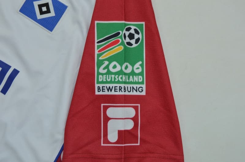 AAA(Thailand) Hamburger SV 1999/00 Home Retro Soccer Jersey