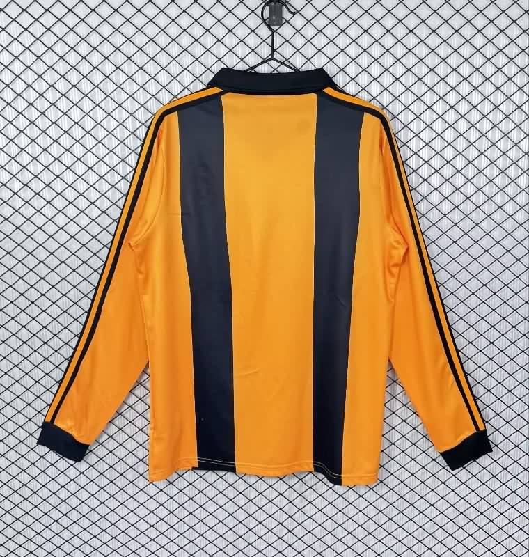 AAA(Thailand) Hull City 1981/82 Home Retro Long Sleeve Soccer Jersey