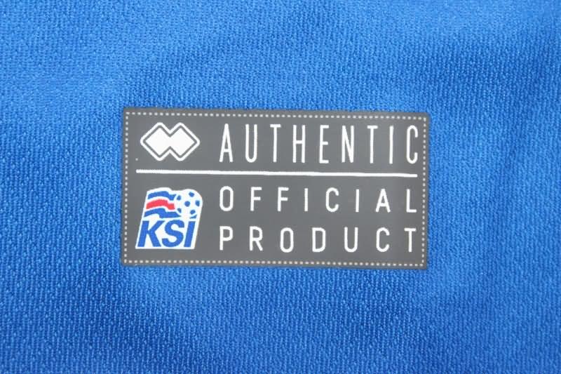 AAA(Thailand) Iceland 2016 Home Retro Soccer Jersey