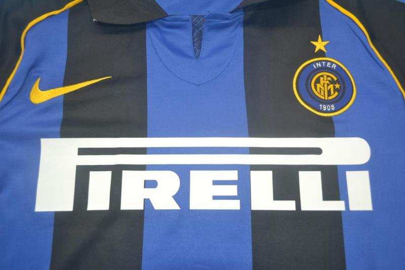 AAA(Thailand) Inter Milan 2001/02 Home Soccer Jersey